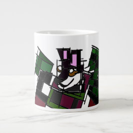 Husky-vintern Jumbo Mugg