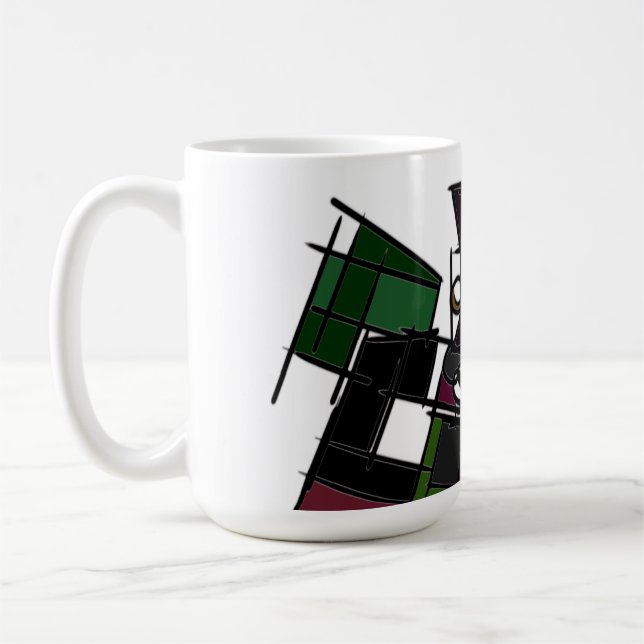 Husky-vintern Kaffemugg (Vänster)