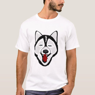 Husky vuxen T-tröja Tee Shirt