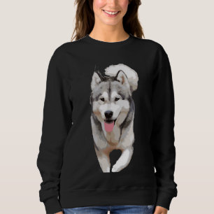 Husky Walking T Shirt