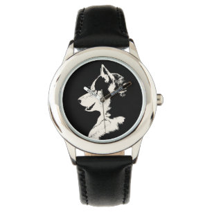 Husky Watch Siberian husky Malamute Wrist Watch Armbandsur