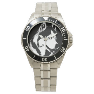 Husky Watch Siberian husky Malamute Wrist Watch Armbandsur