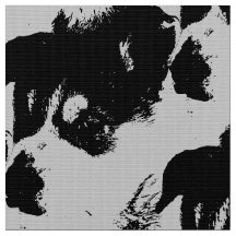 Husky Welpe Kopf Muster schwarz