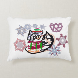 Husky winter  prydnadskudde