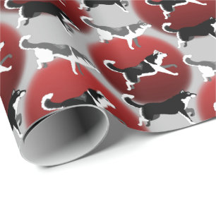 Husky Wrapping Papprare jul Husky Gift Papprare Presentpapper