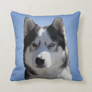 Huskyen kudder siberian husky som malamuten kudder kudde