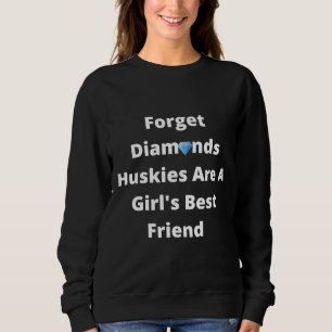 Huskys är en flickväninna t shirt