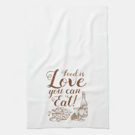 Husmanskost skrivar kökshandduken kökshandduk