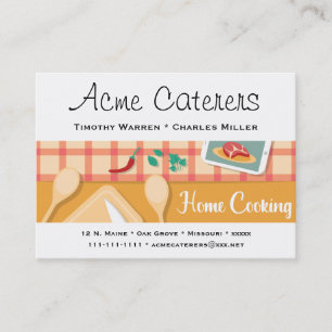 Husmanskostcatering Visitkort