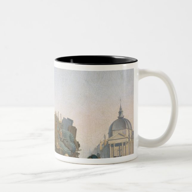 Husmoversna, 1840 Två-Tonad mugg (Höger)