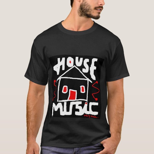 Husmusik 2 t shirt (Framsida)
