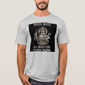 husmusik all natt long t-shirt
