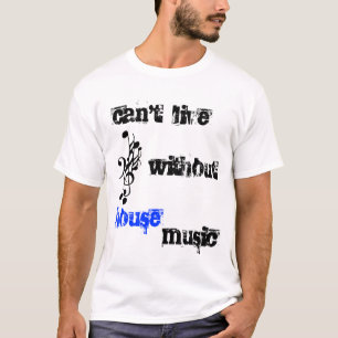 Husmusik med noterar tee
