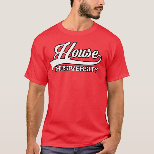 Husmusik (Musiversity) Tee Shirt (Framsida)