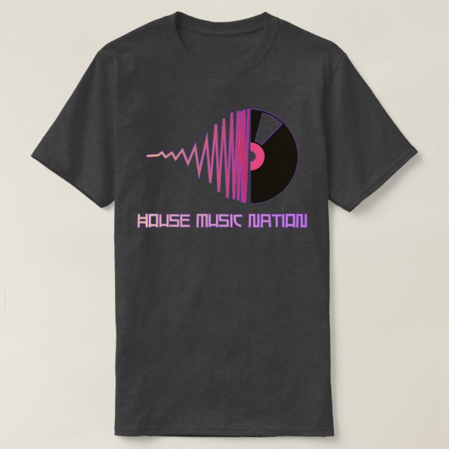Husmusiknation T Shirt (Design framsida)