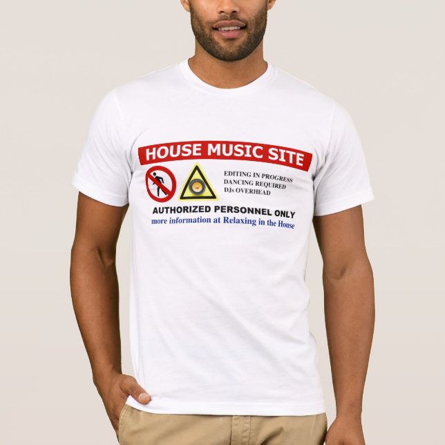 HUSMUSIKPLATS 3 T SHIRT (Framsida)