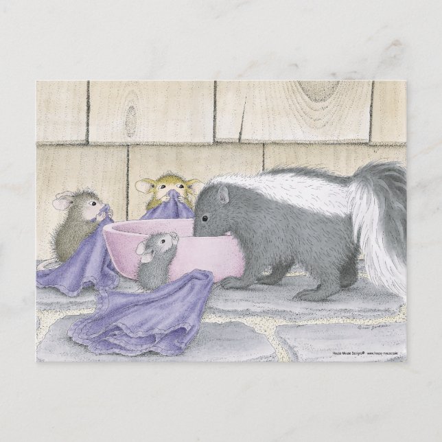 Husmuskonstruktion® vykort (Framsida)