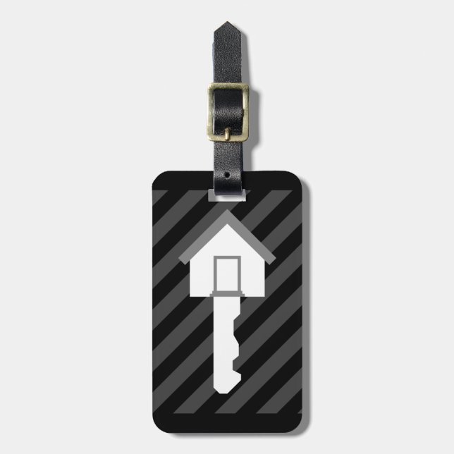 husnyckel bagagebricka (Vertikal Framsida)