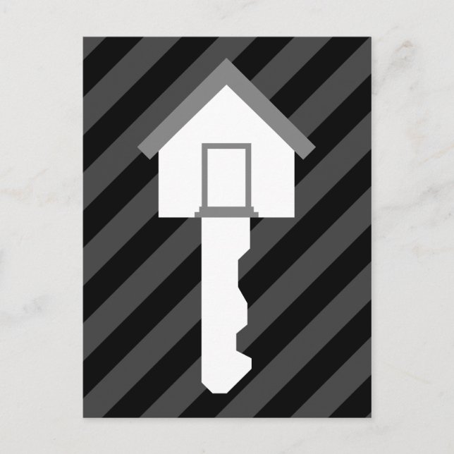 husnyckel vykort (Framsida)