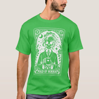 Husrökerska av skräckkort Brudhäxa Gotisk ogift ma T Shirt