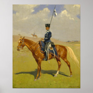 Hussaren, Frederic Remington Poster