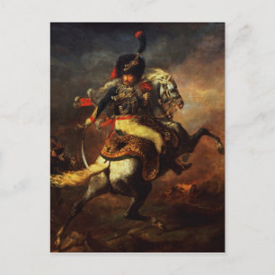 Hussars officer, 1814 vykort