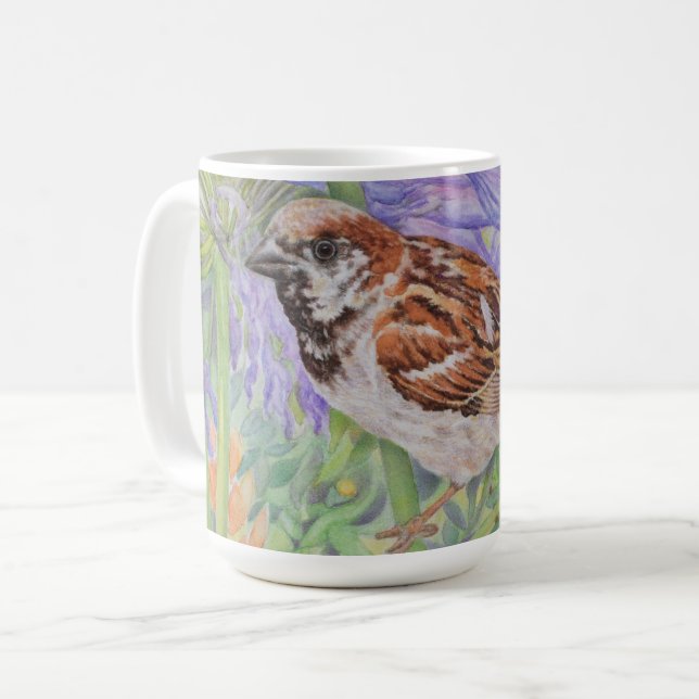 Hussparv Kaffemugg (Framsida vänster)