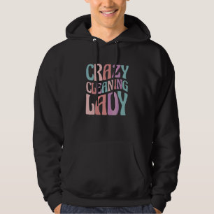 Husstädservice Galna städningstanten 3 Hoodie