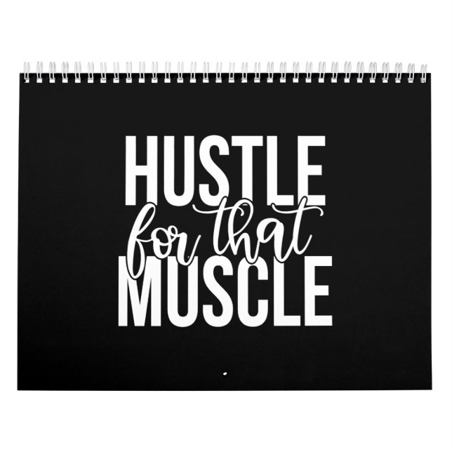 hustel för den muskeln kalender (Omslag)