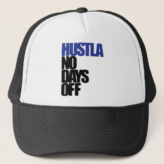 Hustla blått truckerkeps