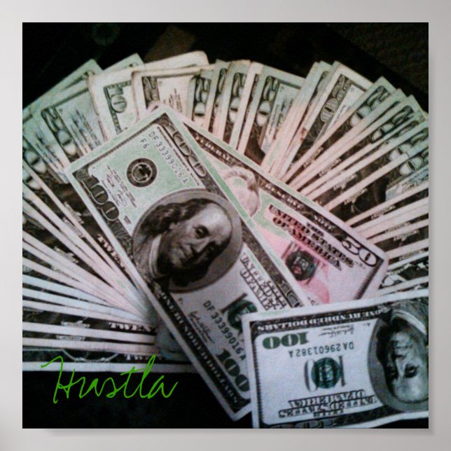 Hustla Poster (Framsidan)