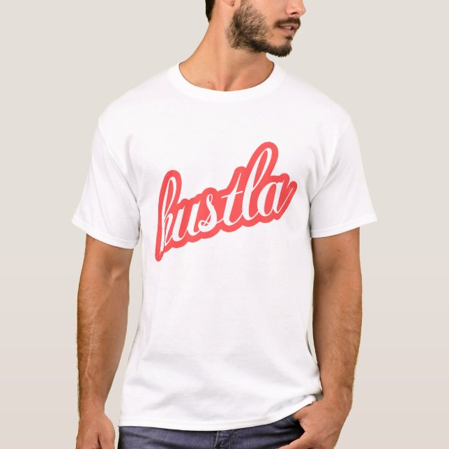 Hustla Streetwear T-shirt (Framsida)