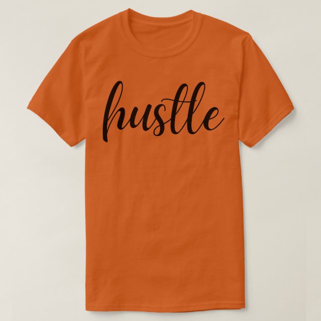 Hustle 8 t shirt (Design framsida)
