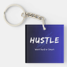 Hustle Acrylic Keychain