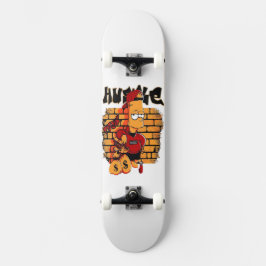 Hustle Bart Mini Skateboard Bräda 18,5 Cm