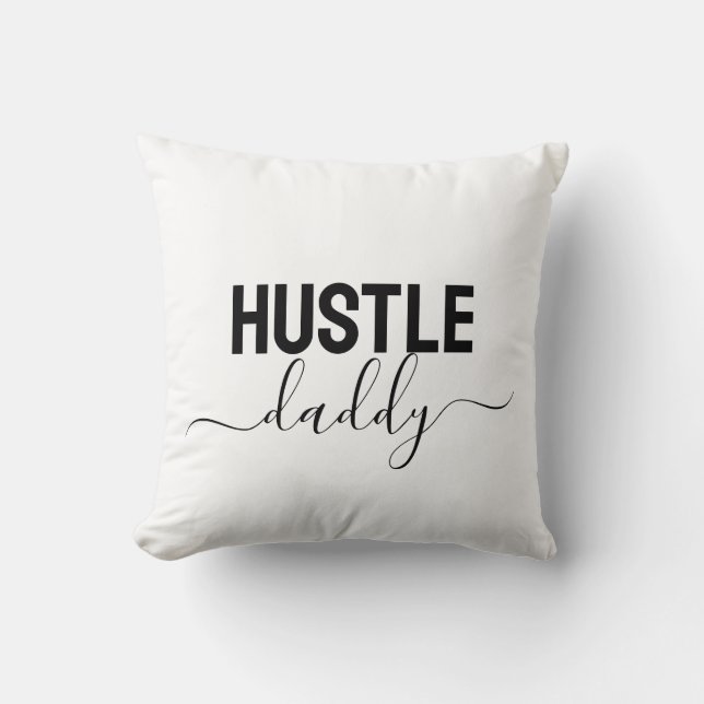 Hustle Daddy Kudde (Framsida)