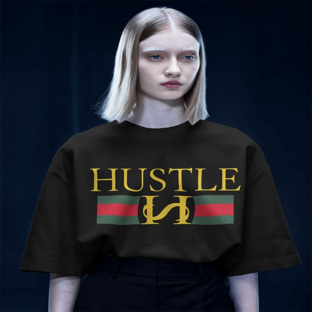 Hustle Designer Logotyp ,Hustle sweatshirt -> Hust T Shirt (Skapare uppladdad)