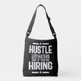 Hustle Entrepreneur Shirt Hustle tills dina vänner Axelväska