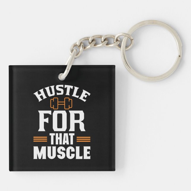 Hustle for the Muscle Gym Exercise Workout (Baksidan)