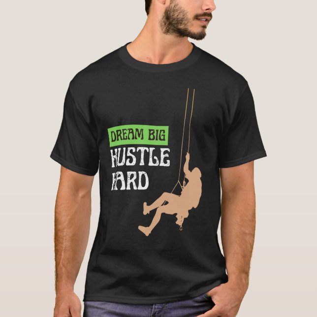 Hustle Hard Collection T Shirt (Framsida)