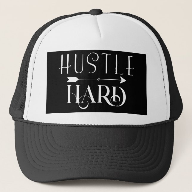 Hustle Hard Motivation Grind Dream Chaser Legacy Keps (Framsida)