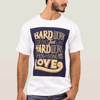 Hustle Hard" T-Shir T Shirt