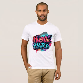 Hustle hård t shirt