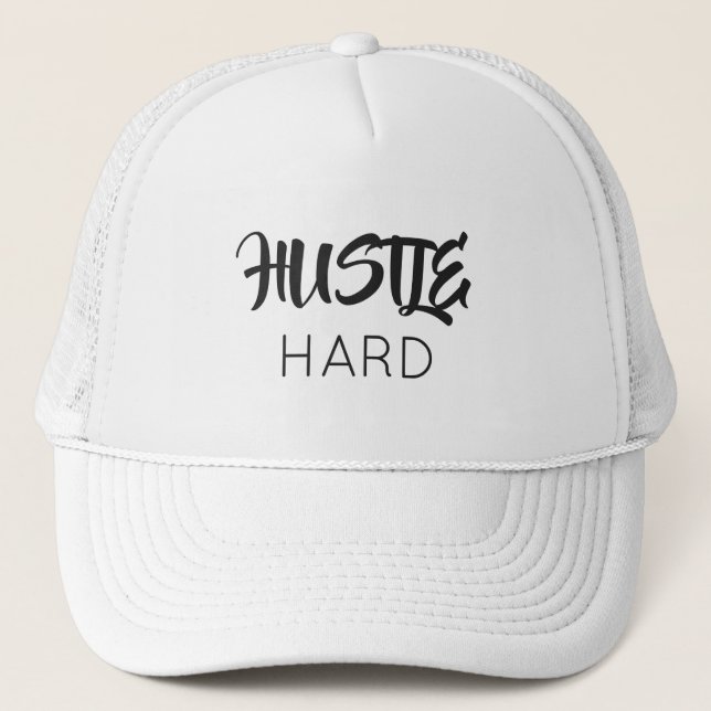 Hustle Hard Truckerkeps (Framsida)