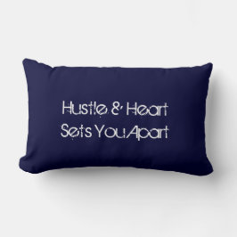 Hustle- & hjärtasportar kudder lumbarkudde
