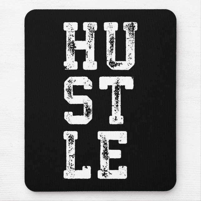 HUSTLE - inspirerande Musmatta (Framsidan)