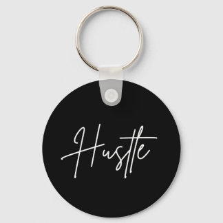 Hustle Keychain – Modern Minimal Design Nyckelring