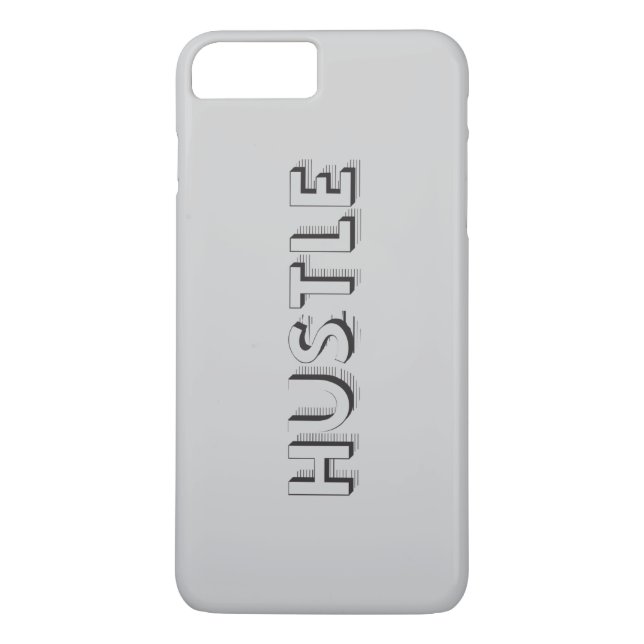 Hustle Modern Typography Case-Mate iPhone Skal (Baksida)