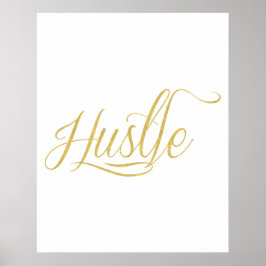 Hustle Motivational Poster