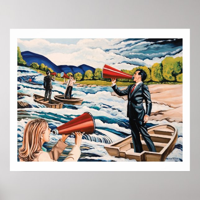 Hustle och flöde poster (Framsidan)